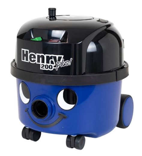 Henry Aspirador Royal Blue de lado