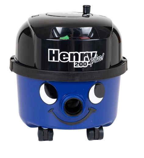 Henry aspirador Plus Royal Blue de frente